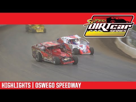 Super DIRTcar Series Big Block Modifieds Oswego Speedway October 7, 2018 | HIGHLIGHTS